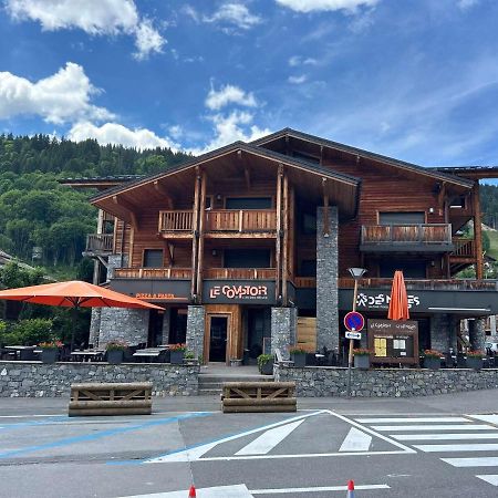 Appartement Familial De Luxe, Centre Station, 6 Pers., 2 Sdb, Terrasse, Parking, Wifi, Linge Inclus - Fr-1-623-179 Les Gets Bagian luar foto