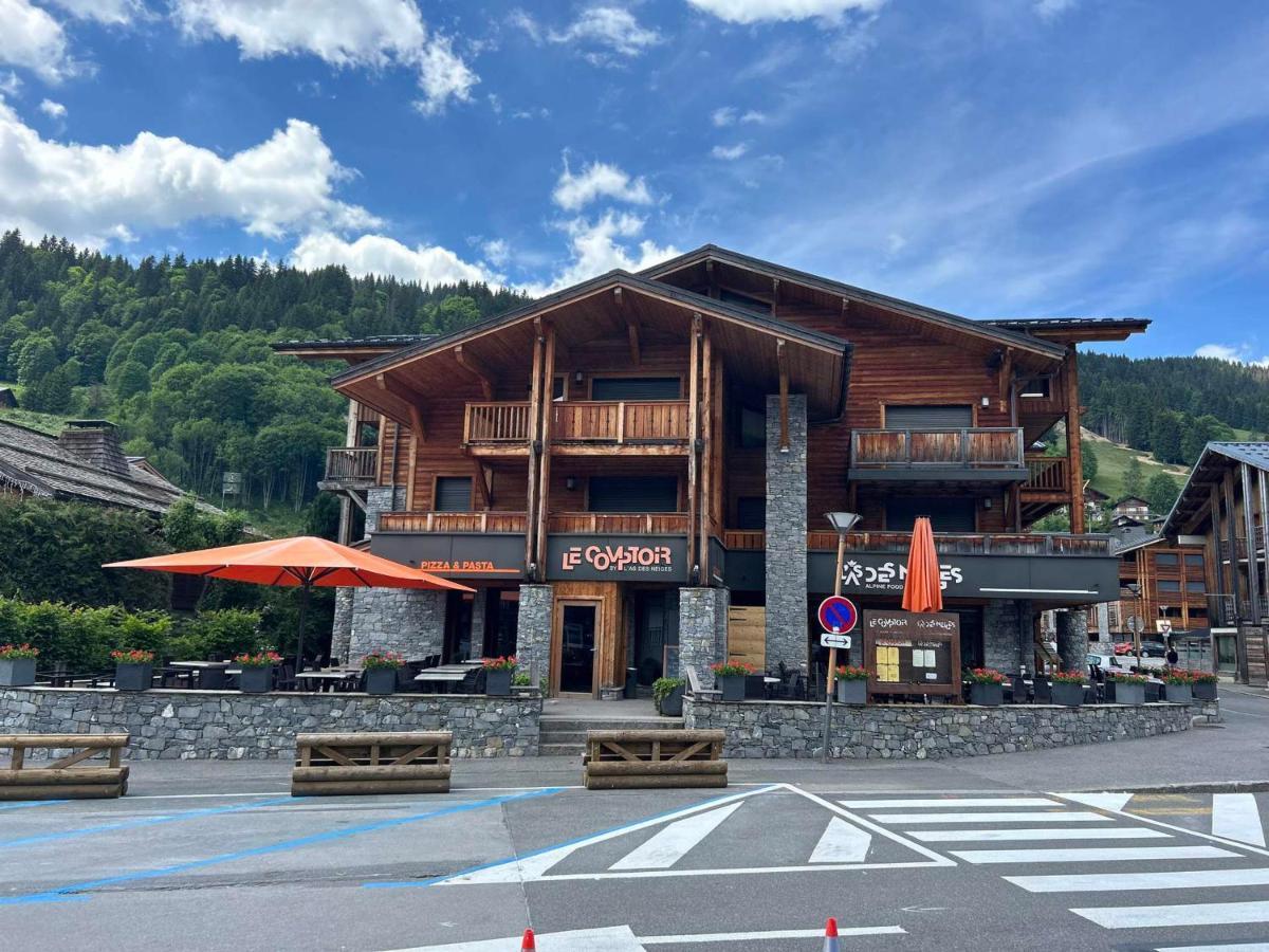 Appartement Familial De Luxe, Centre Station, 6 Pers., 2 Sdb, Terrasse, Parking, Wifi, Linge Inclus - Fr-1-623-179 Les Gets Bagian luar foto